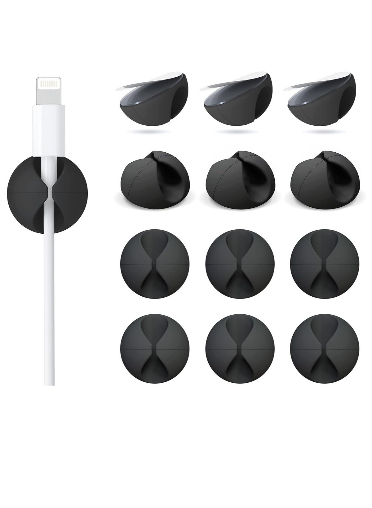 viuauax Viuauax Cable Clips 30 MM ZEF93AD5DB6B32B9D3B30Z