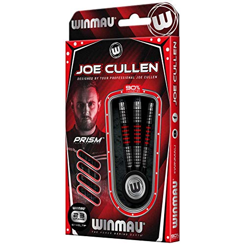 Winmau Joe Cullen Signature Edition 23 Gram Tungsten Darts Set with Flights and Stems (Shafts) - Image 2