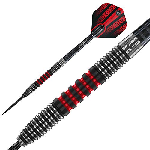 Winmau Joe Cullen Signature Edition 23 Gram Tungsten Darts Set with Flights and Stems (Shafts) - Image 4