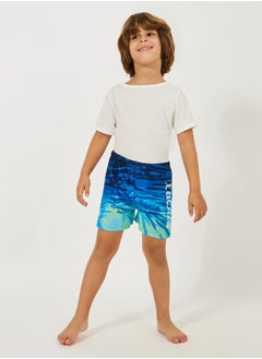Styli Ocean Print Swimming Trunks  - Image 2