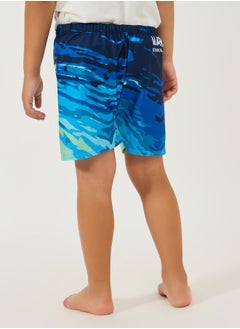 Styli Ocean Print Swimming Trunks  - Image 4