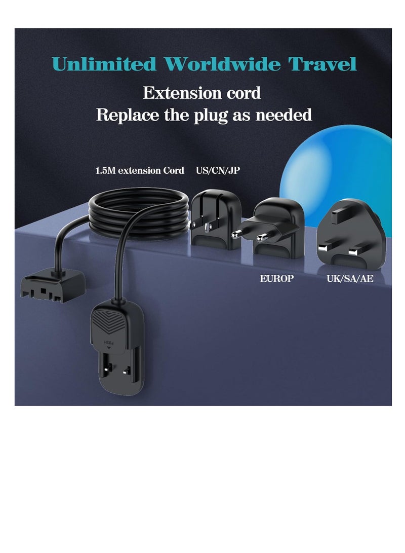 Terabyte 140W 6 Port GaN Desktop and Wall Charger UK/EU/US Plugs, 3 USB-C PD3.0, 3 USB - Image 5