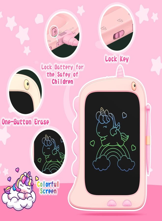 ORSEN 8.5 Inch LCD Doodle Board Tablet for Girls - Unicorn Drawing Pad for Kids 2-7 Years Old - Travel Toy Birthday Gift - Image 2
