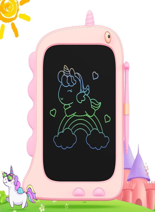 ORSEN 8.5 Inch LCD Doodle Board Tablet for Girls - Unicorn Drawing Pad for Kids 2-7 Years Old - Travel Toy Birthday Gift - Image 1