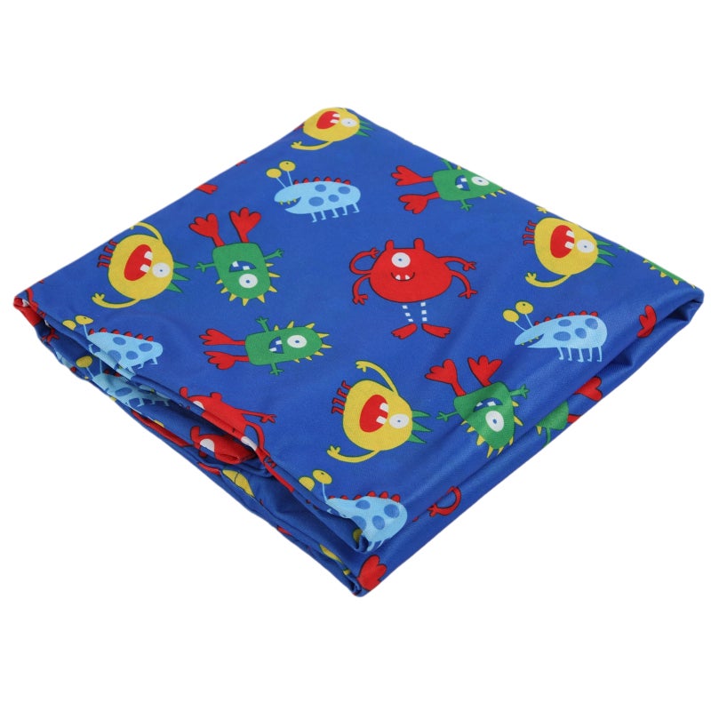 Waterproof Wet Bag: 1 Blue Quick-Drying Fabric - BPA Free PVC Free Multifunctional Reusable Cloth Diaper Wet Dry Bag for Home Travel Organization - Image 3