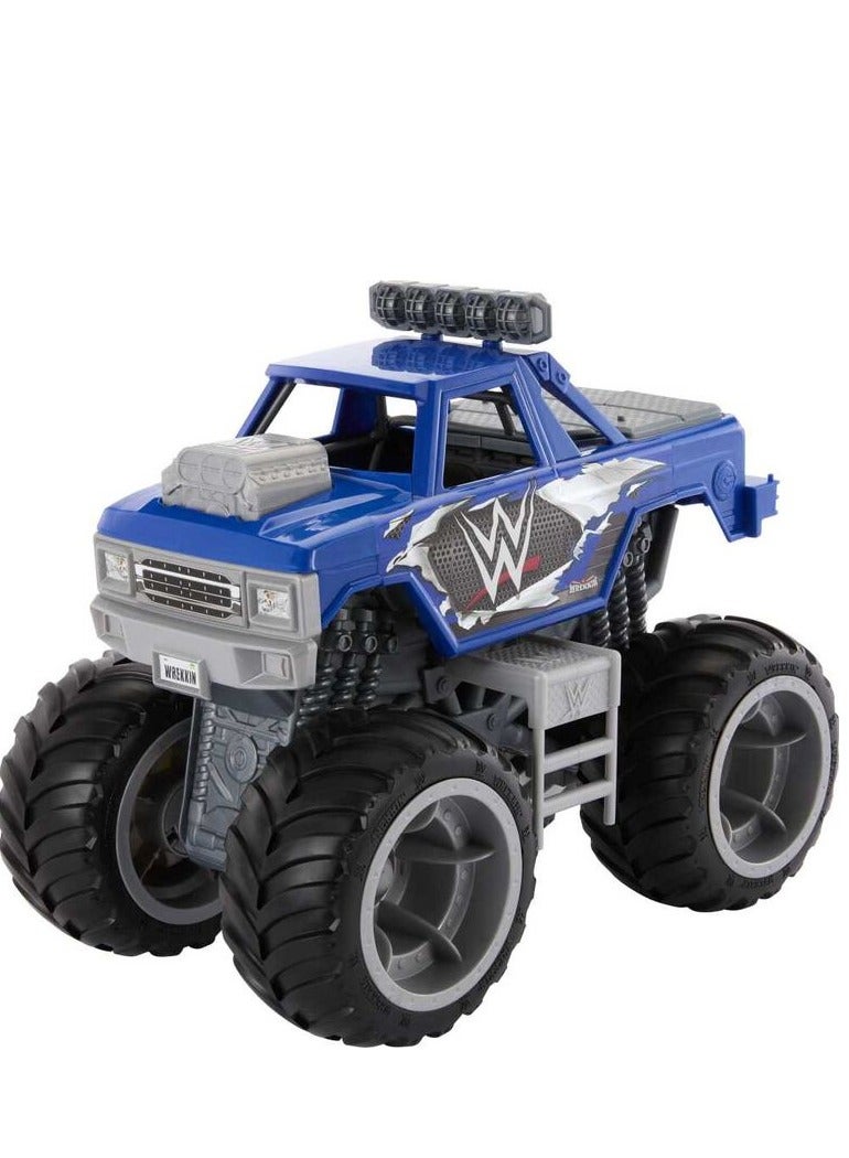 Mattel Games WWE Vehicle Wrekkin Slam Crusher Monster Truck Playset - Image 5