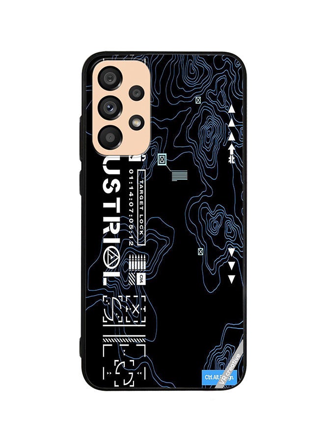 VR CREATIVE Protective Case Cover For Samsung Galaxy A73 5G Traget Lock Design Multicolour - Image 1