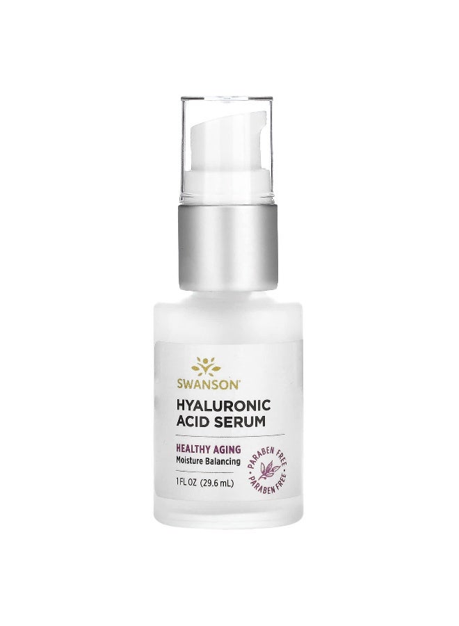 Swanson, Hyaluronic Acid Serum, 1 fl oz (29.6 ml) - Image 1