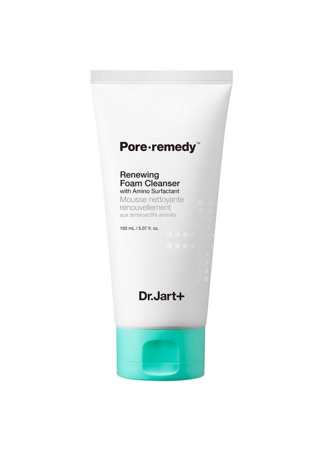 Dr.Jart+ - Dr.Jart+ Pore.Remedy Renewing Foaming Face Wash Cleanser with Glycerin | Korean Skin Care, 5.07 Fl Oz - Image 1
