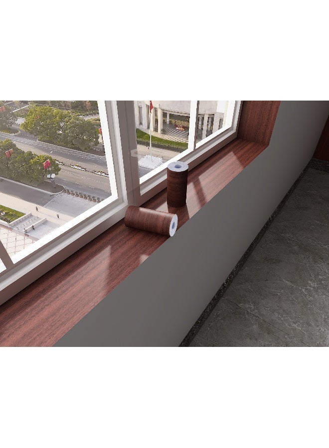 Anna 40cm x 10m Waterproof, Moisture-Proof, Oil-Proof Wood Grain Self-Adhesive Wallpaper for Home Renovation - Image 2