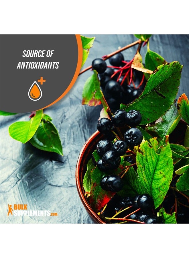 BulkSupplements .com Aronia Extract Powder - Polyphenols Supplement - Antioxidant Powder - Aronia Berry Powder - Antioxidants Supplement - Anthocyanin Supplement (500 Grams - 1.1 lbs) - Image 1