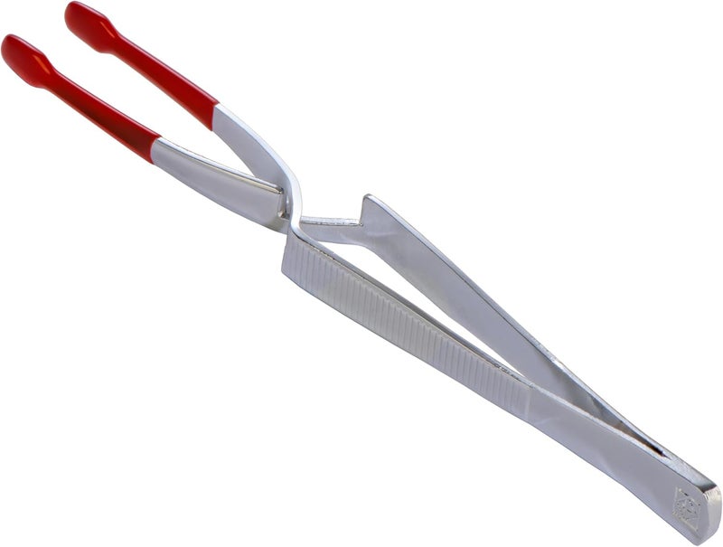 Lighthouse - Wide-Grip Plastic-Coated Coin Tongs - Non-Slip and Scratch-Free for Safe Handling - Image 1