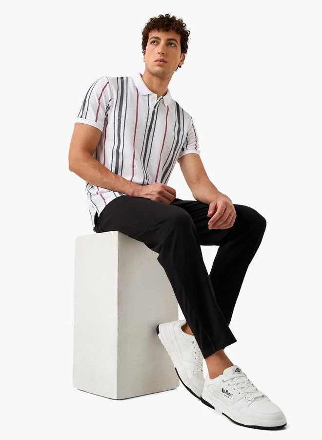 Splash FAV Striped Polo T-shirt
