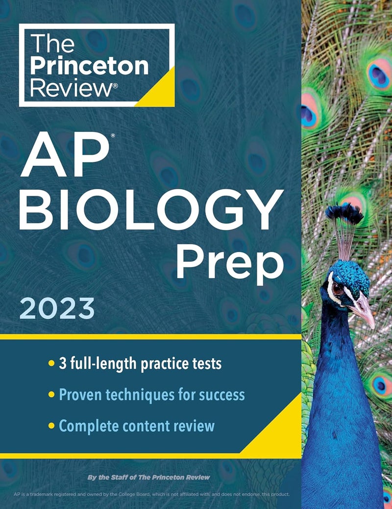 Princeton Review AP Biology Prep, 2023: 3 Practice Tests + Complete Content Review + Strat