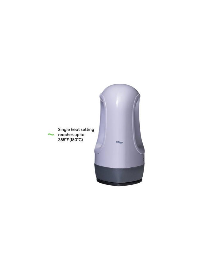 Cricut EasyPress Mini™ LT - لافندر - مكبس حراري صغير لضغط الأحذية، ملابس الأطفال، القمصان، والمزيد - سهل الاستخدام بإعداد واحد - طرف دقيق - مكواة صغيرة مدمجة وقابلة للنقل - Image 3