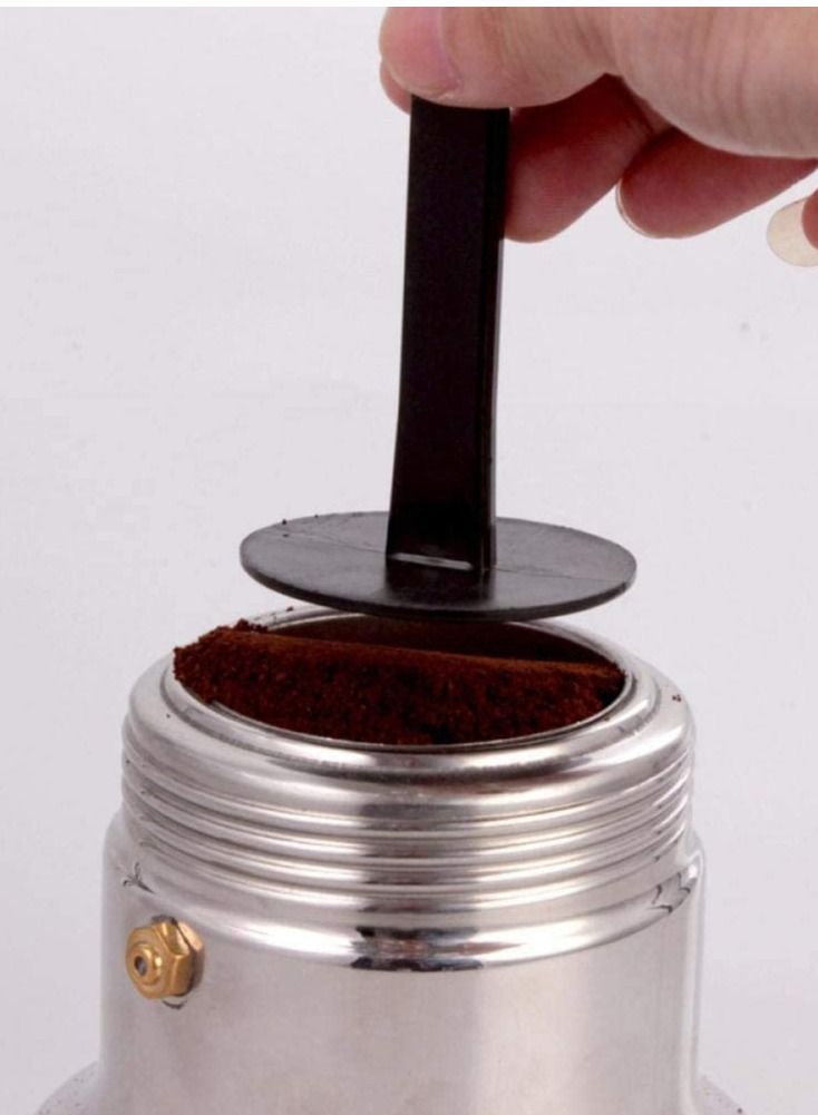 KASTWAVE Stainless Steel Coffee Tamper, Professional 2-in-1 Barista Espresso Tamper Scoop with Spoon Coffee Bean Hammer Spoon for Cafe Shop, Home, Kitchen, Office  - Image 4