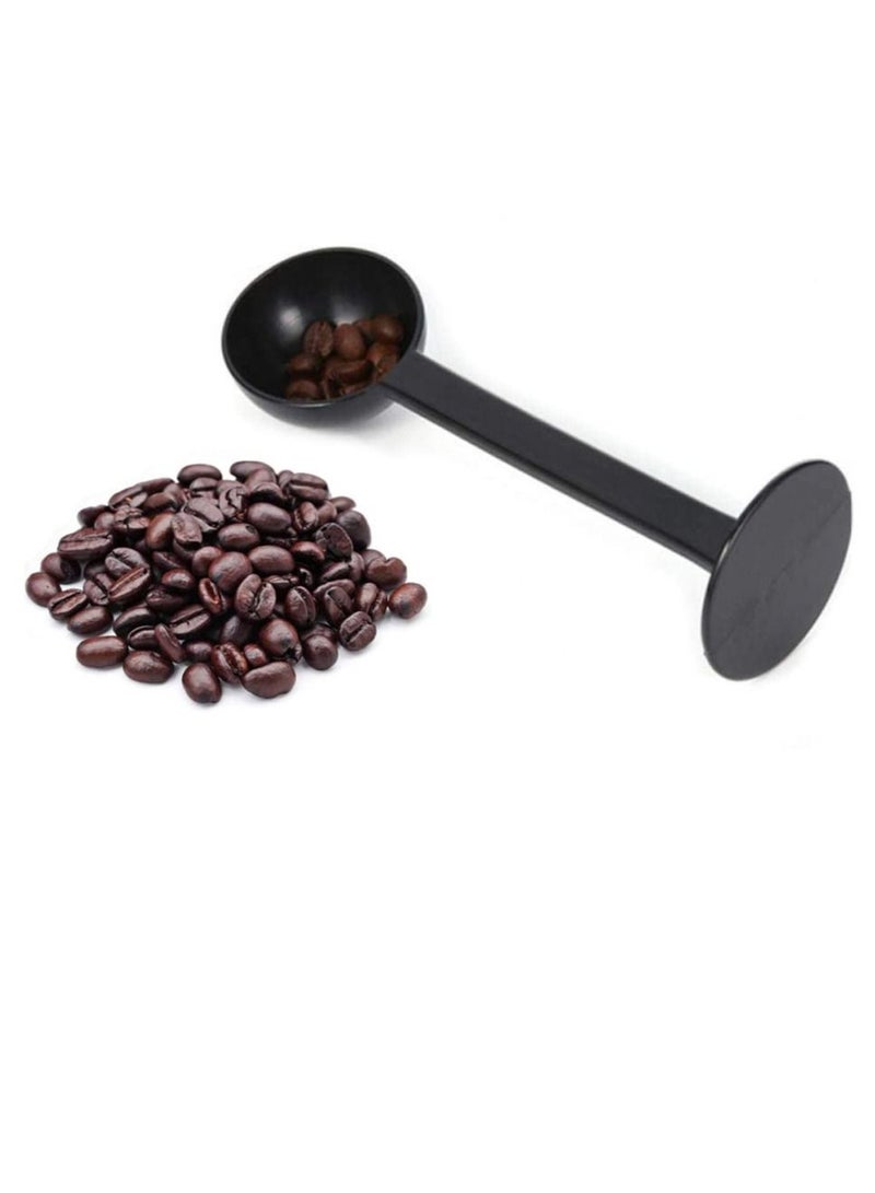KASTWAVE Stainless Steel Coffee Tamper, Professional 2-in-1 Barista Espresso Tamper Scoop with Spoon Coffee Bean Hammer Spoon for Cafe Shop, Home, Kitchen, Office  - Image 1