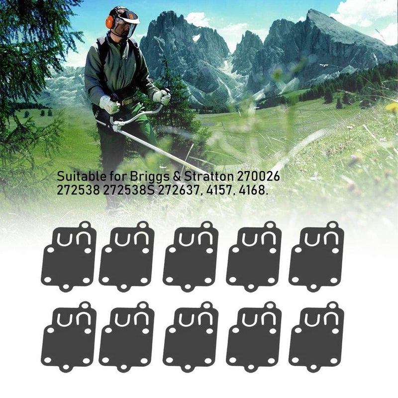 Fdit 10Pcs Carburetor Carb Diaphragm Gasket Kit Replacement for 270026 272538 272538S Accessories - Image 5