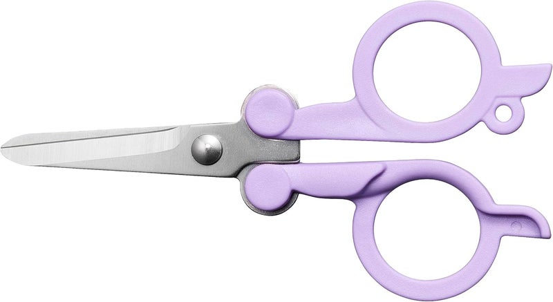 Fiskars Explore Folding Scissor Designer Collection Ultra Lilac Travel Friendly - Image 3