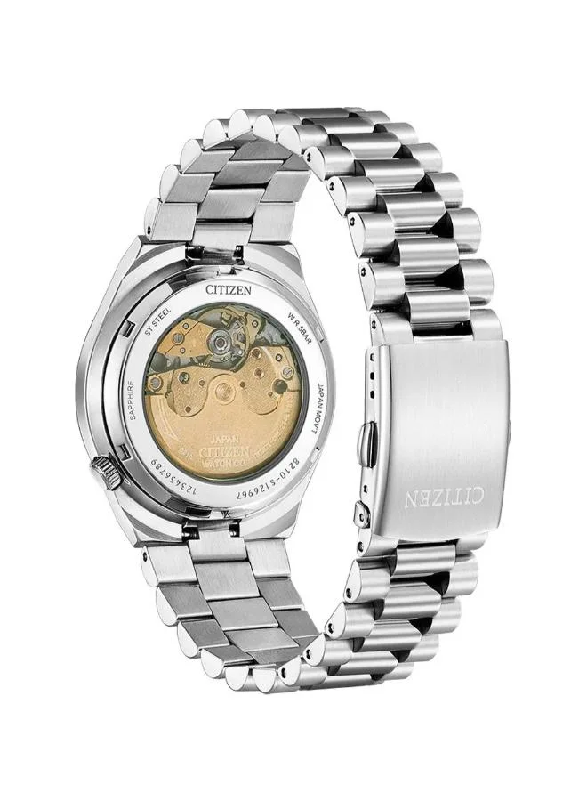 CITIZEN Men's Stainless Steel Strap  Watch NJ0151-88W - 40 mm