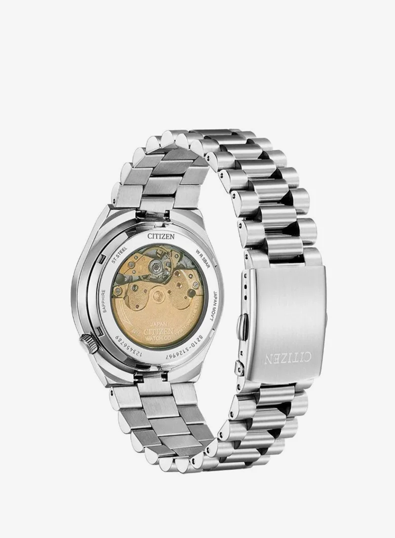 Citizen  Men's Stainless Steel Strap Automatic Watch NJ0151-88W - 40 mm for Men | Best Price UAE