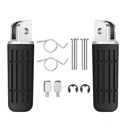 YYMOTO Motorcycle Front Foot pegs Foot Peg Footrest for Yamaha Fazer 700 FJR 1300 FZ1 FZ6 FZ6R TDM 900 XJ 900 S YZF 1000 R1 XV 1700 XJR 400 XJR12 XJR13 FZ1000 FZ400 BT 1100 1 - Image 1