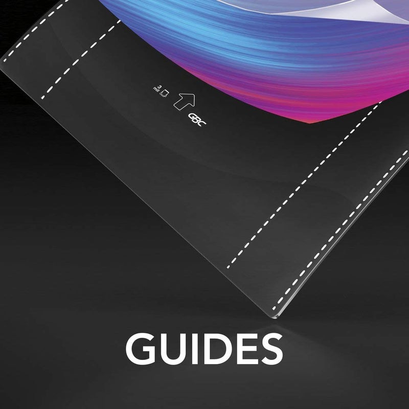 GBC Laminating Sheets, Thermal Laminating Pouches, Letter Size, 3Mil, Speed Format, EZUse 100 Pack (3200715) - Image 3