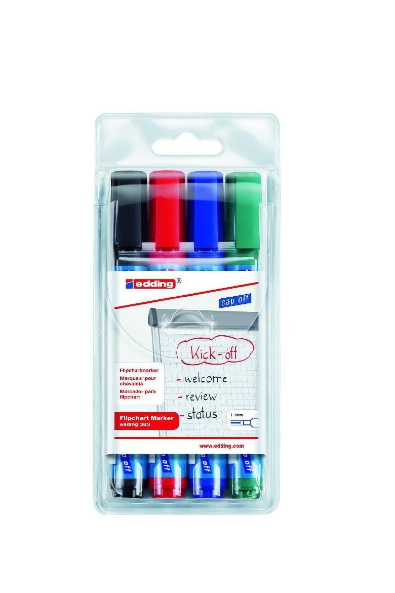 Edding 383 Flip Chart Marker 1 - 5 mm Chisel Tip