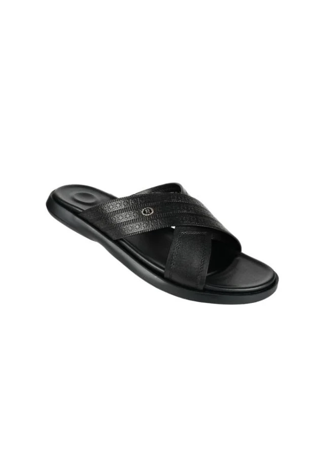 بارجيل أونو 008-3490 Barjeel Mens Casual Sandals 8096-11 Black