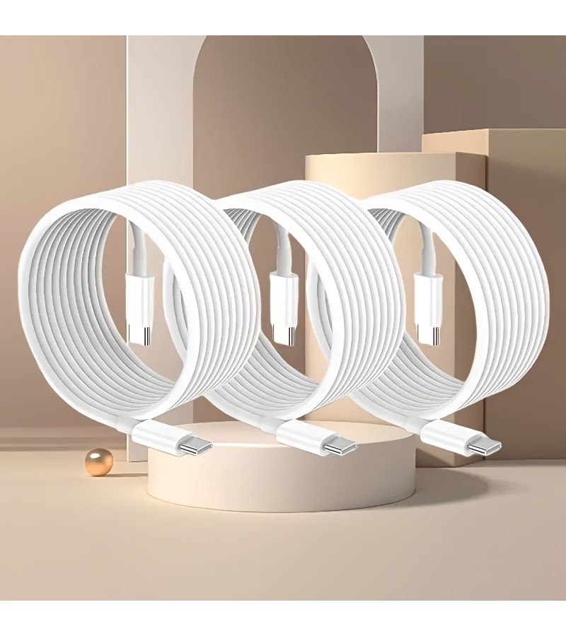 5pcs Set 60W USB C to USB C Fast Charging Data Cable for iPhone 16 15 Pro Max iPad Pro MacBook Air - Image 3