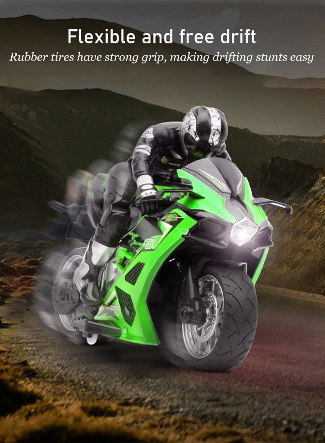2.4G motorcycle, off-road vehicle, stunt climbing remote control car, drift 4WD remote control car, children's model toy car - Image 5