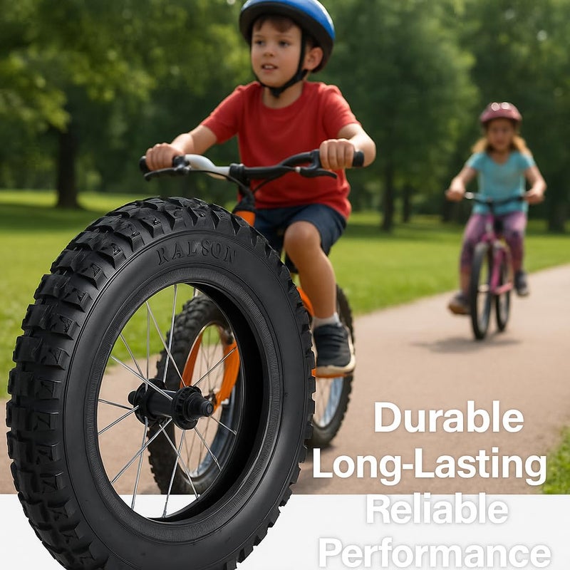 RALSON 14x2.125 Kids Bicycle Tyre | Durable Rubber BMX & Children’s Bike Tyre – Strong Grip, Safe Ride & Puncture Resistant by Ralson - Image 4