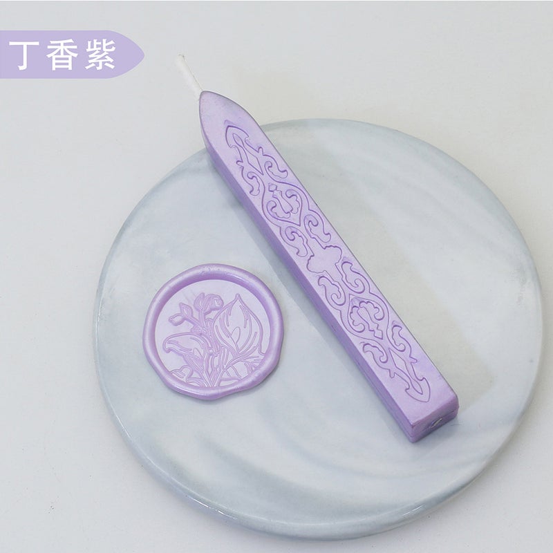 European Arrow-Shaped Core Fire Paint Wax Strip 70 Colors Pearlescent Mixed Color Fire Paint Seal Sealing Wax Cheap Wax Strip Boxed Bulk - Image 1