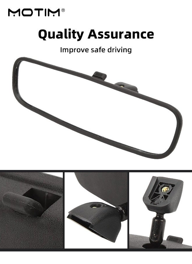 Motim - Hyundai & KIA Rear View Mirror 85101 3X100, Interior Rear View Mirror, to Reduce Blind Spot Effectively, Panoramic Rear View Mirror Replacement for Hyundai Accent Elantra Forte I11- 15 - Image 1
