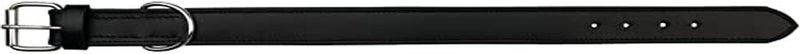 Trixie Active Leather Black Wide Collar for Dogs Large