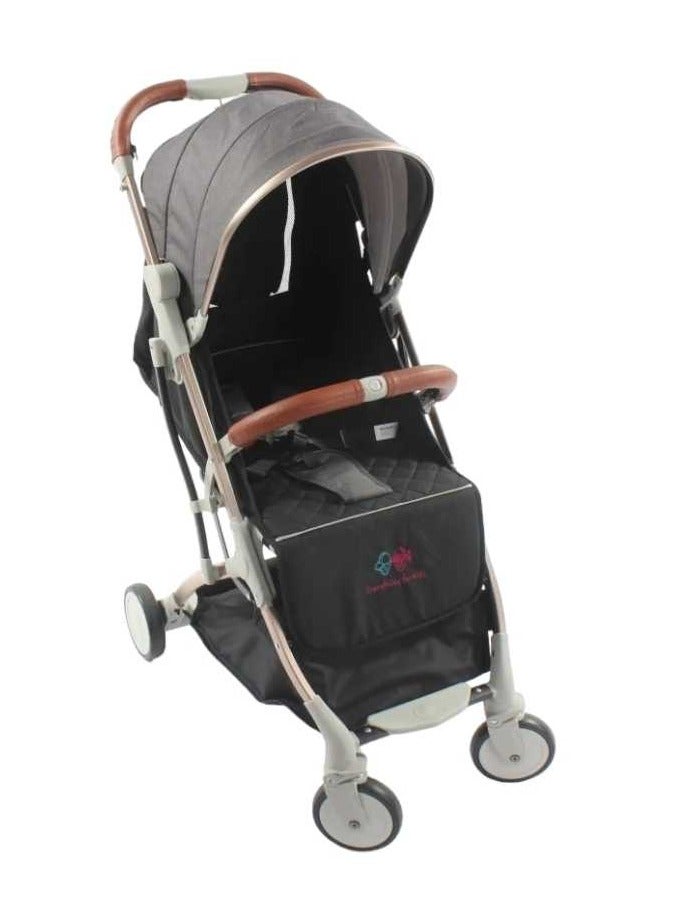 Everything For Kids Travel Baby Stroller Light Aluminum Frame One Second Folding With Hand Trolley Ideal For Airplane Cabin - Image 1