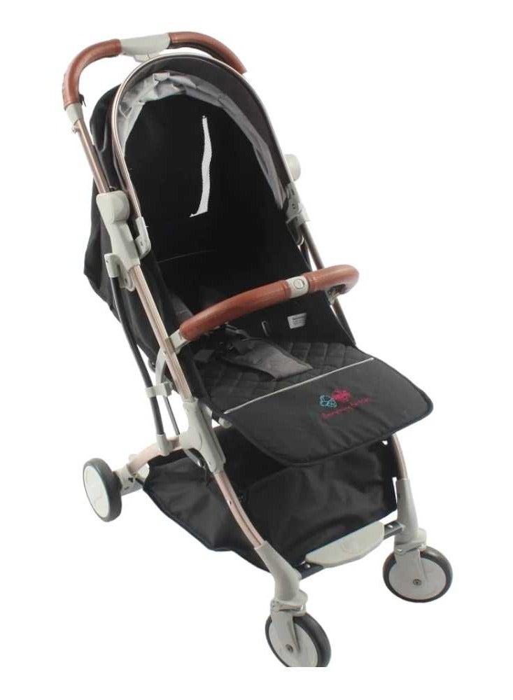 Everything For Kids Travel Baby Stroller Light Aluminum Frame One Second Folding With Hand Trolley Ideal For Airplane Cabin - Image 2