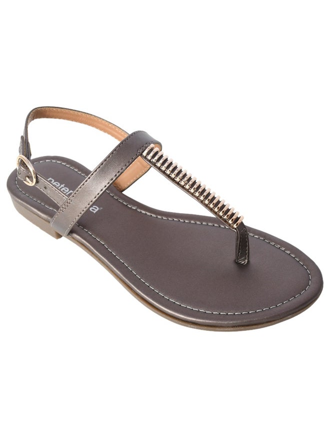 Peterpapa Embellished Strap Sandals with Buckle - Image 2