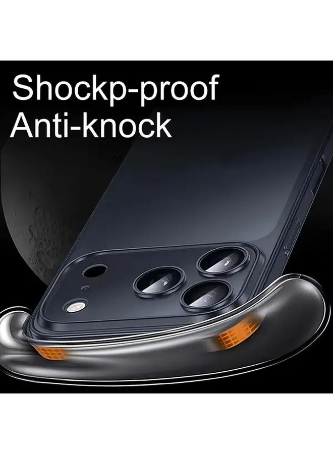 Black Frosted Clear Case For iPhone 17 Pro Max Soft Back Transparent Camera - Image 5