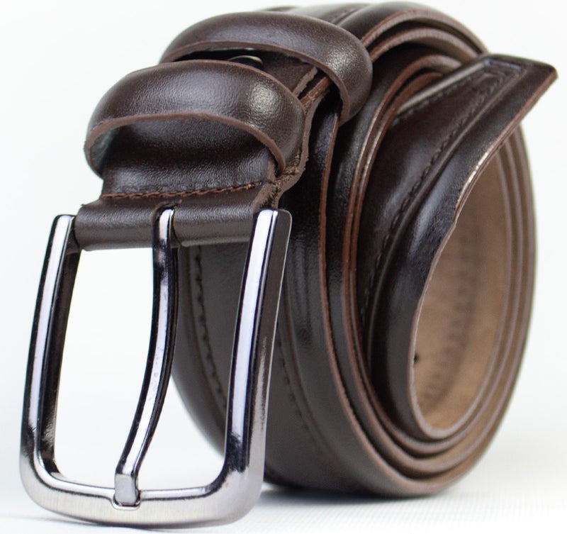 Gayış Gaış Special Oval Box | 100% Genuine Buffalo Leather | Classic Brown Men's Belt | Gift Dowry Belt - Image 3