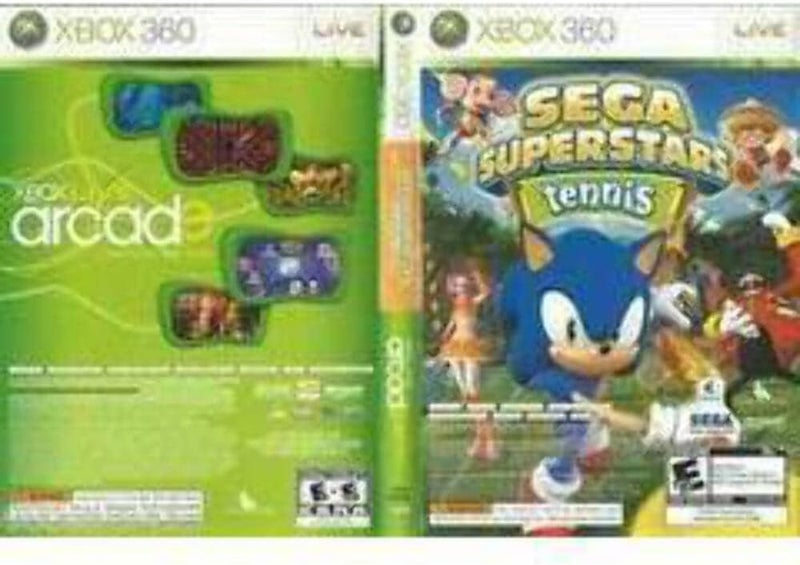Sega Superstars Tennis for Xbox 360 - Fun Family Tennis Game Featuring Iconic Sega Characters