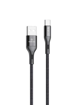 Braided USB-A to Type-C Cable / For Charging and Data Transfer / Support Fast Charging / Made of Durable and Resistant Fabric / Supports all Type-C Charging Devices - Black - pzsku/ZEF95BCD2FF8A4E8DE3B7Z/45/1741159140/cbf8d07a-8805-4667-9c0e-e42a2e488120