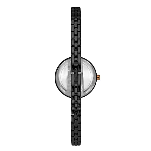 TIMEX Fria Analog Watch for Women with Green Round Dial & Gunmetal Brass Bracelet Band Water Resistant Women's Wrist Watches - TWEL15203 - Image 3