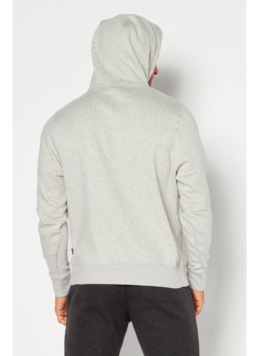 DKNY Sport Men Sportswear Fit Training Hoodie, Grey  - Image 4