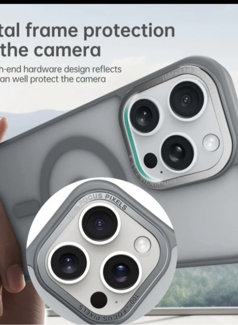 iPhone 15 Pro Max Case, White - Magnetic, MagSafe Compatible, Strong Protection for Your Phone. - Image 3