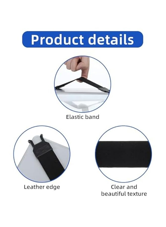 Universal Tablet Finger Grip Holder with High Elasticity Hand Strap Stretchable to 8.27-14.96 inches for E-Reader - Image 3