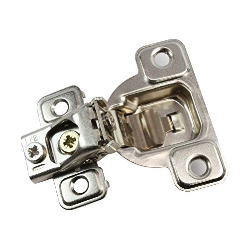 ROK Salice 106 Degree Excenthree 1/2" Overlay Screw On Self Close Cabinet Hinge with 3 Cam Adjustment CSP3799XR (1) - Image 1