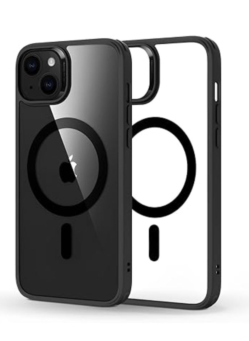 DIGI CORE iPhone 14 Case Mag-Safe Pro Case 6.1 inch Anti-Yellowing Shockproof Protective Phone Magnetic Case 6.1 inch For iPhone 14 Magsafe Case Black 