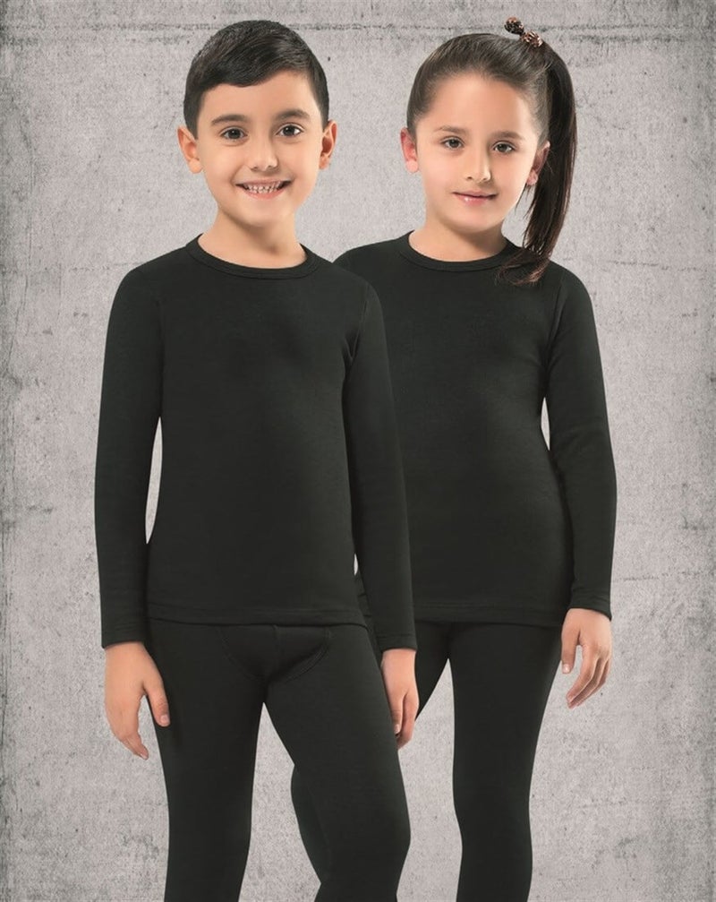 KOTA Thermal Girl Long Sleeve Undershirt Tights Underwear Set  - Image 2
