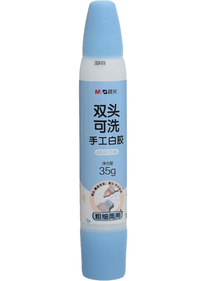 M&G Double-Ended Liquid Glue, 35g Washable Bonding for Paper, Crafts, and School Projects - Image 1